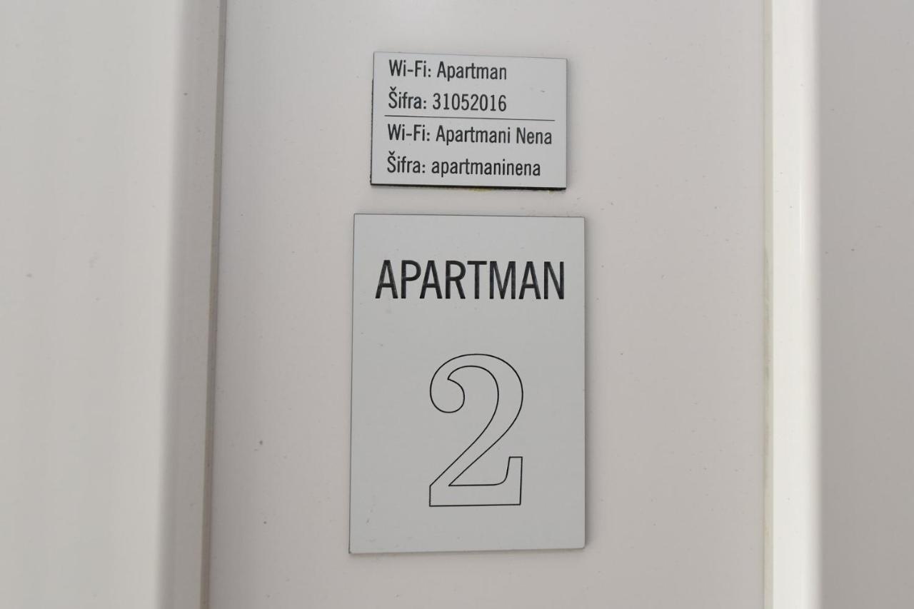 Val Apartmani, Stara Novalja Eksteriør billede